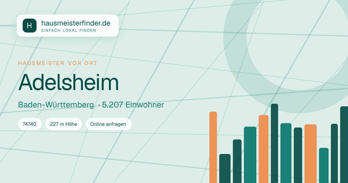 Stadtprofil für Hausmeisterservice in Adelsheim