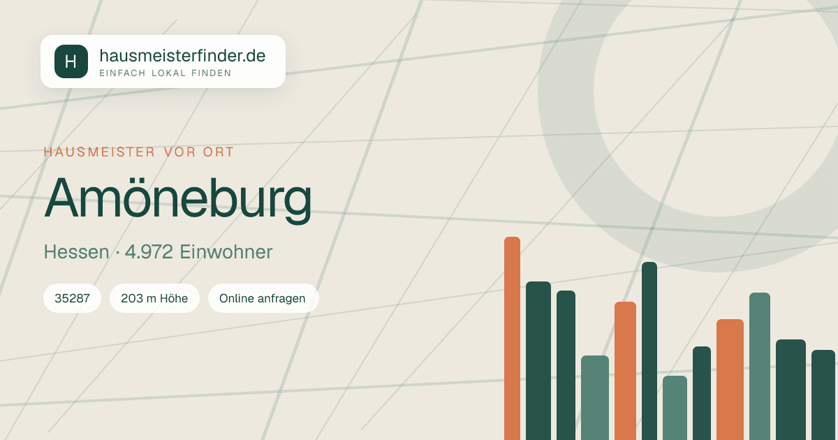 Stadtprofil für Hausmeisterservice in Amöneburg