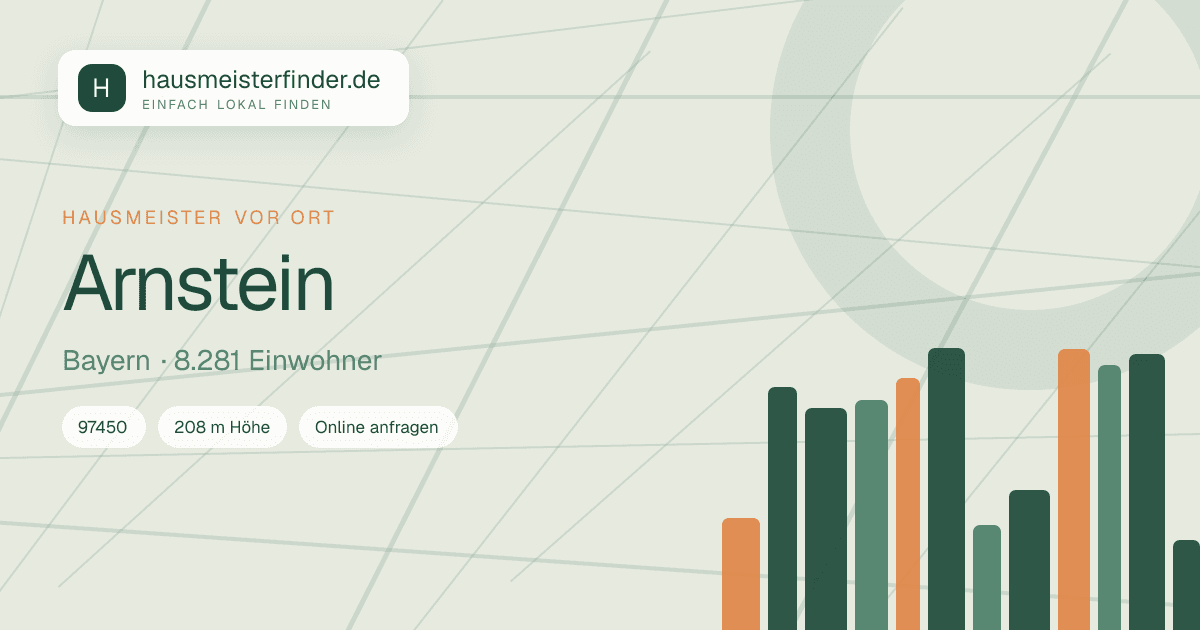 Stadtprofil für Hausmeisterservice in Arnstein