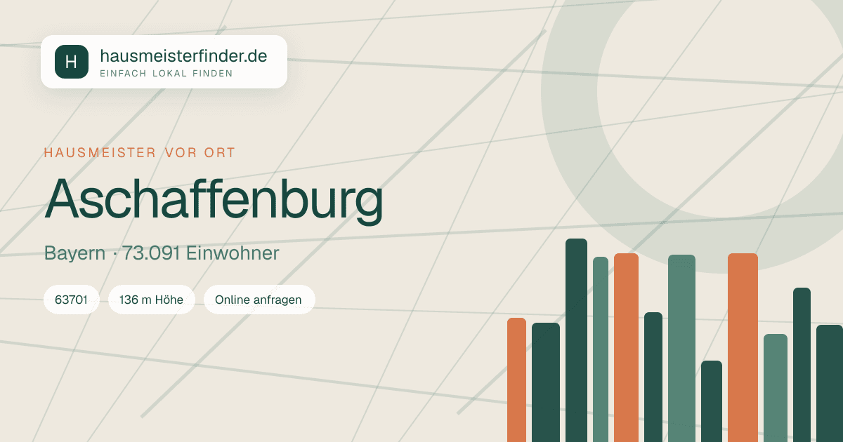 Stadtprofil für Hausmeisterservice in Aschaffenburg