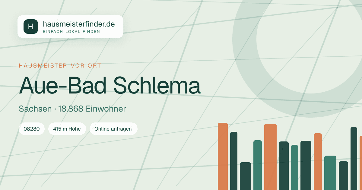 Stadtprofil für Hausmeisterservice in Aue-Bad Schlema