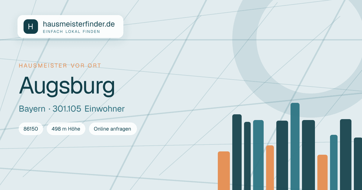 Stadtprofil für Hausmeisterservice in Augsburg