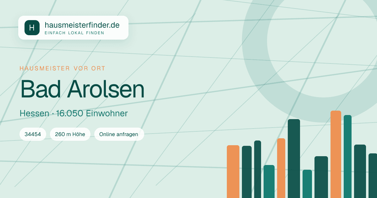 Stadtprofil für Hausmeisterservice in Bad Arolsen
