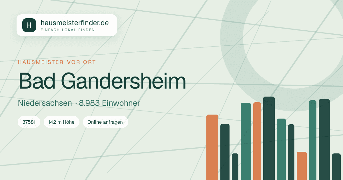 Stadtprofil für Hausmeisterservice in Bad Gandersheim