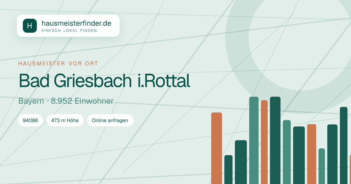 Stadtprofil für Hausmeisterservice in Bad Griesbach i.Rottal
