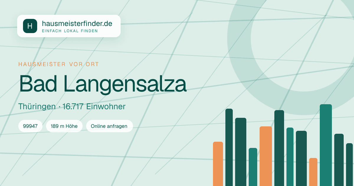 Stadtprofil für Hausmeisterservice in Bad Langensalza