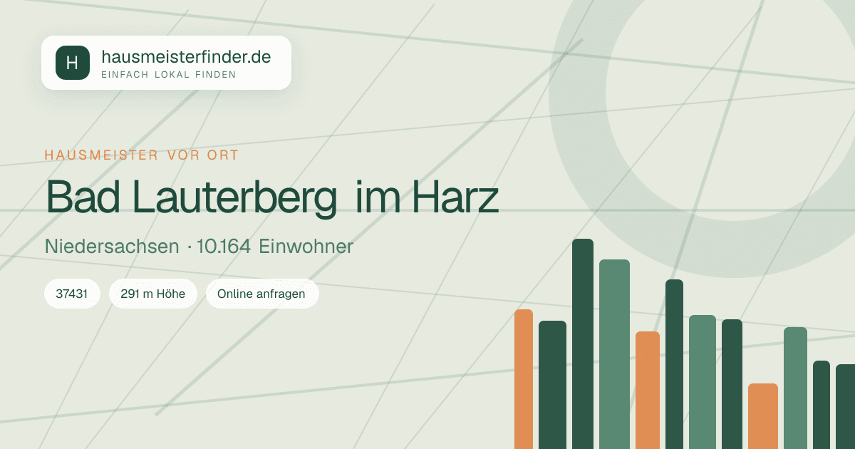 Stadtprofil für Hausmeisterservice in Bad Lauterberg im Harz
