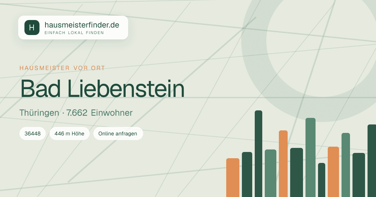 Stadtprofil für Hausmeisterservice in Bad Liebenstein