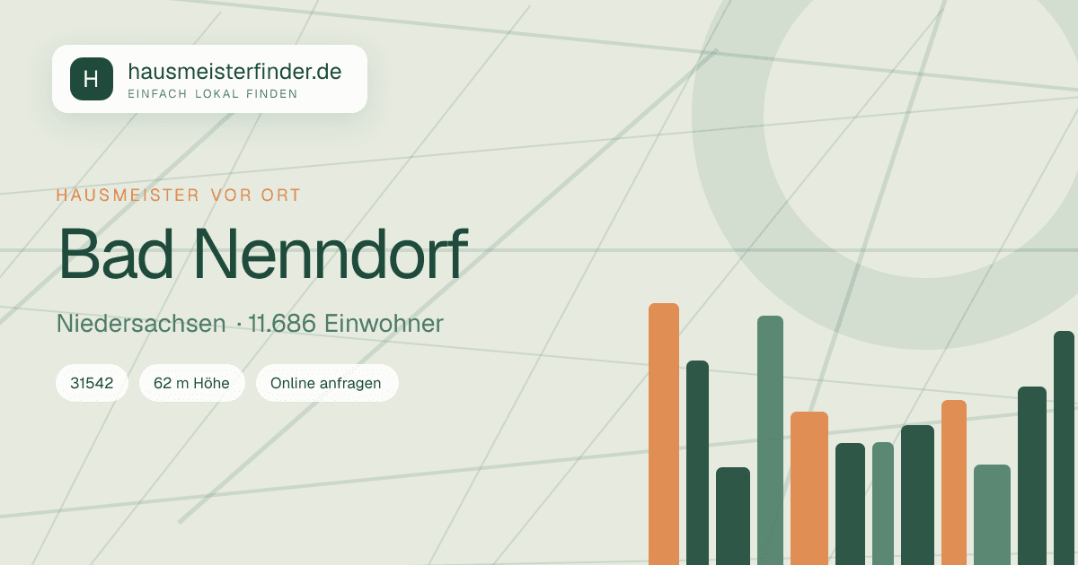 Stadtprofil für Hausmeisterservice in Bad Nenndorf