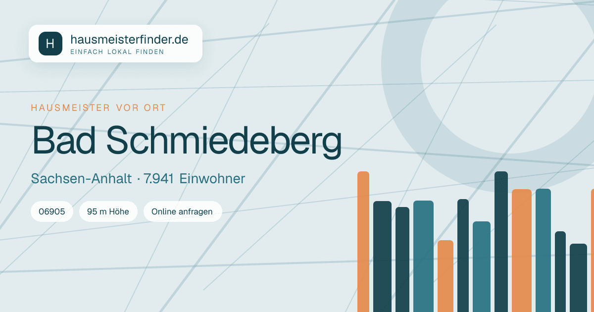 Stadtprofil für Hausmeisterservice in Bad Schmiedeberg