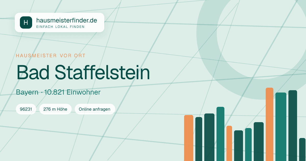 Stadtprofil für Hausmeisterservice in Bad Staffelstein