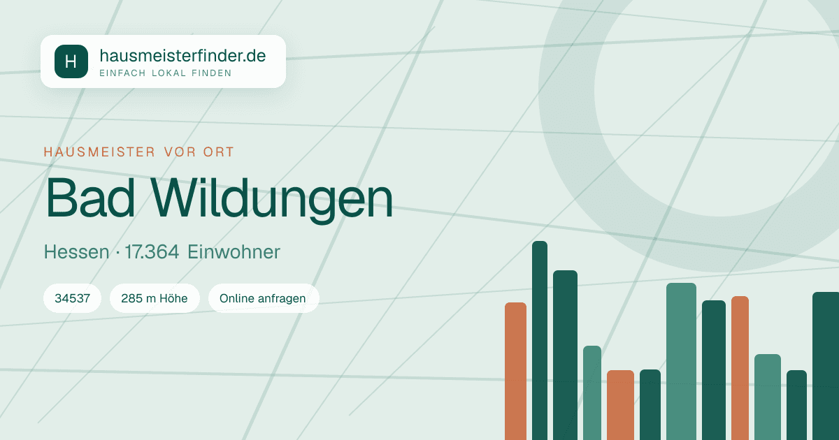 Stadtprofil für Hausmeisterservice in Bad Wildungen