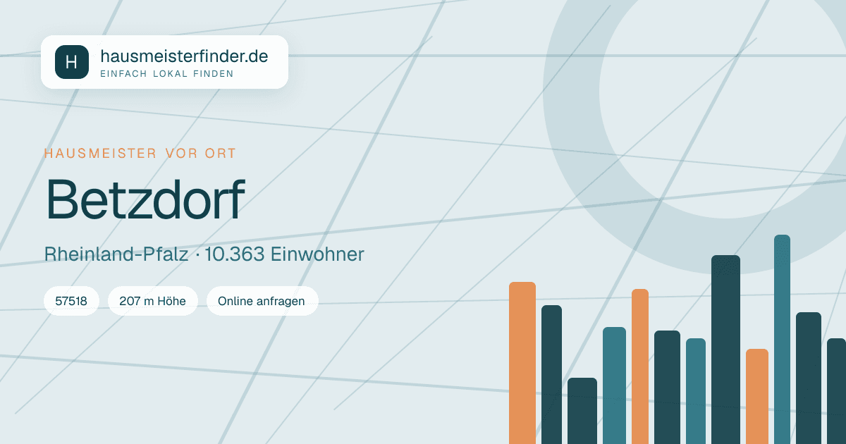 Stadtprofil für Hausmeisterservice in Betzdorf