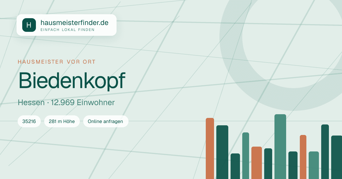 Stadtprofil für Hausmeisterservice in Biedenkopf