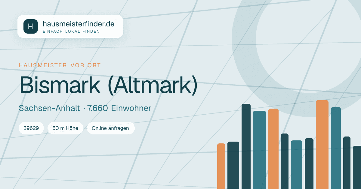 Stadtprofil für Hausmeisterservice in Bismark (Altmark)