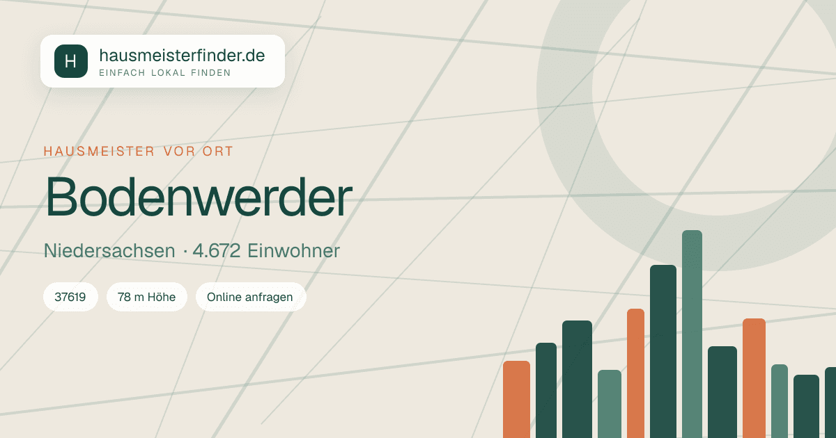 Stadtprofil für Hausmeisterservice in Bodenwerder