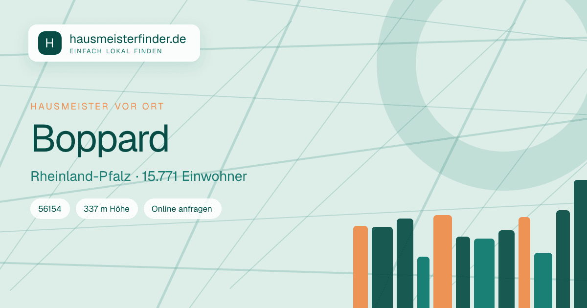 Stadtprofil für Hausmeisterservice in Boppard