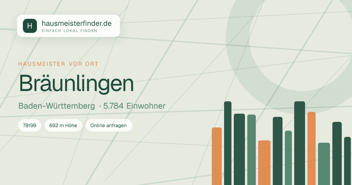 Stadtprofil für Hausmeisterservice in Bräunlingen