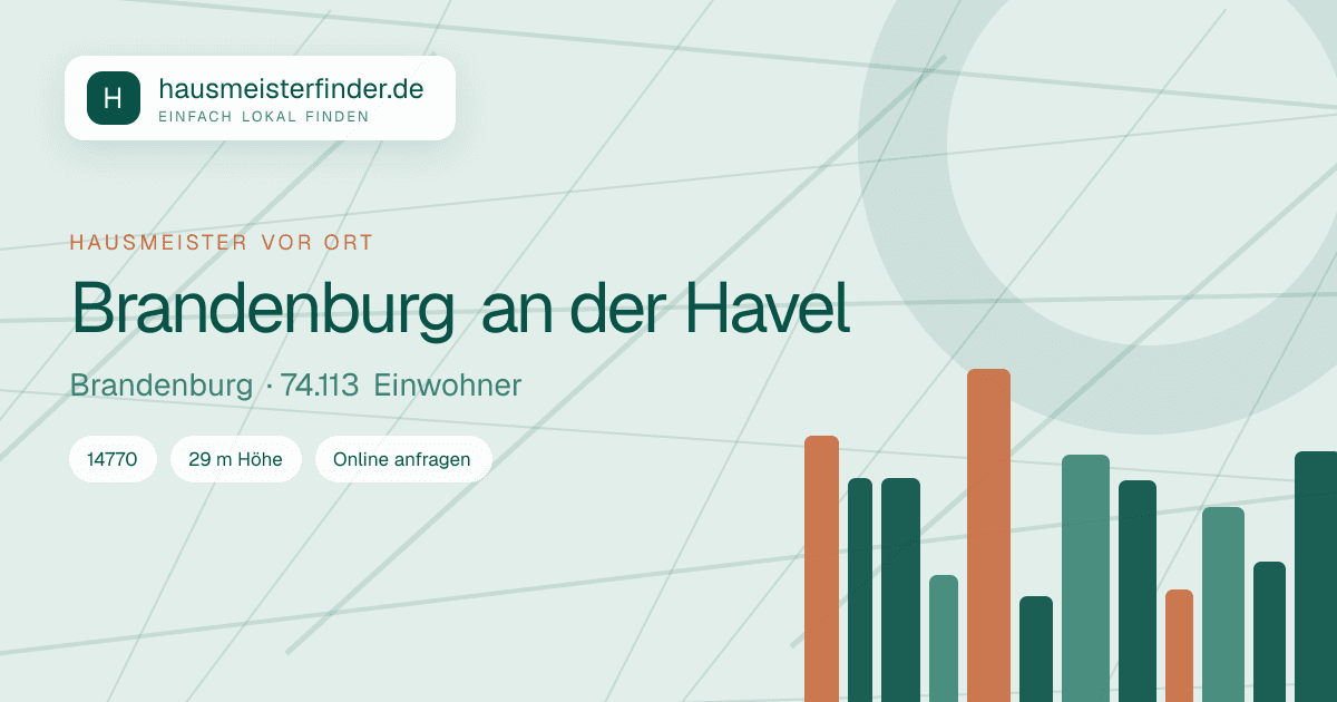 Stadtprofil für Hausmeisterservice in Brandenburg an der Havel