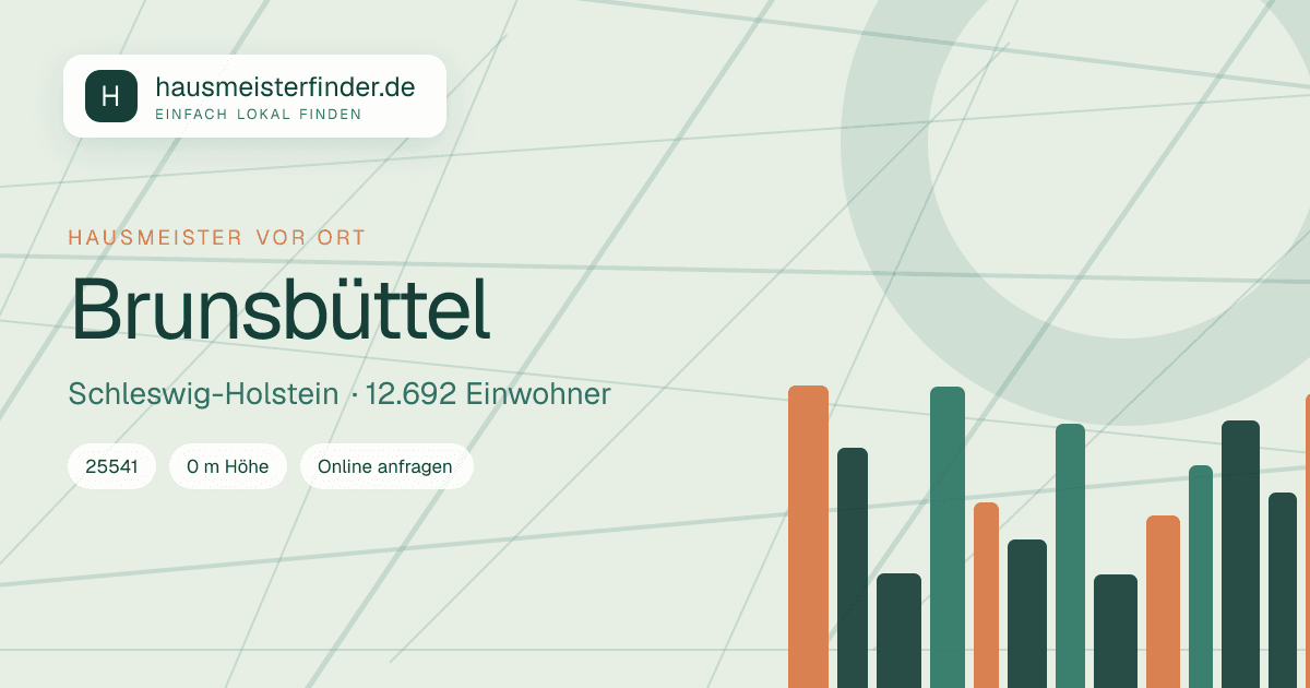 Stadtprofil für Hausmeisterservice in Brunsbüttel
