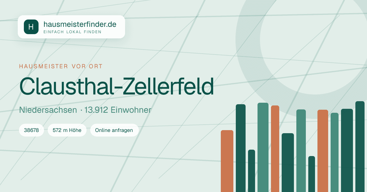 Stadtprofil für Hausmeisterservice in Clausthal-Zellerfeld