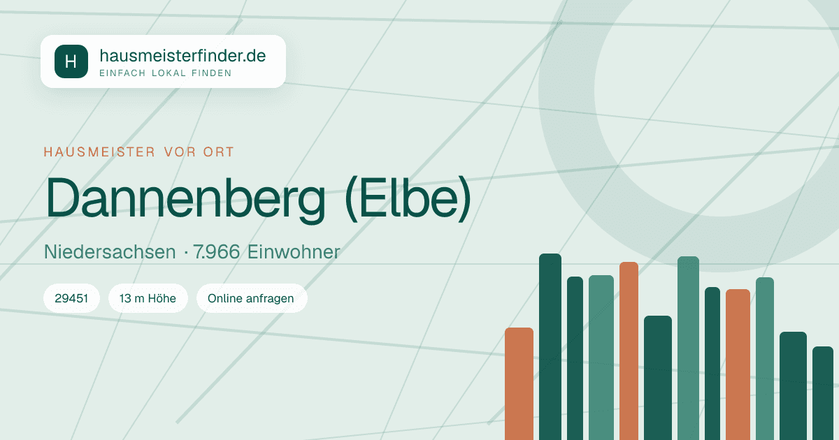 Stadtprofil für Hausmeisterservice in Dannenberg (Elbe)