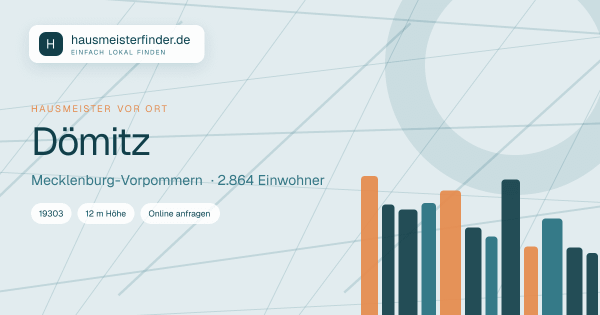 Stadtprofil für Hausmeisterservice in Dömitz