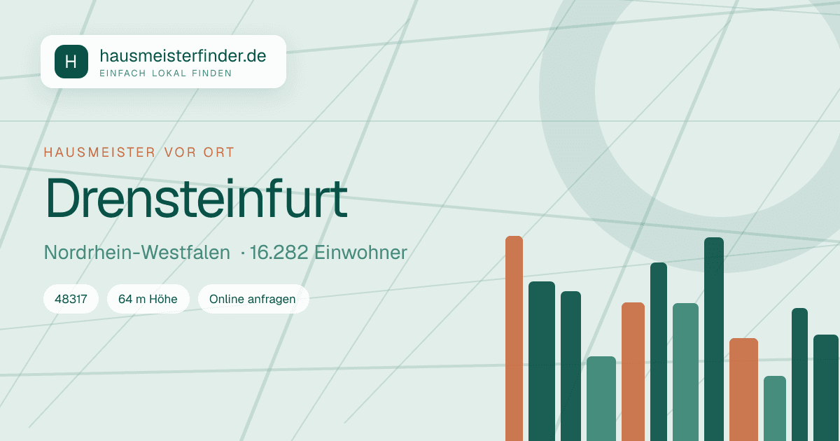 Stadtprofil für Hausmeisterservice in Drensteinfurt