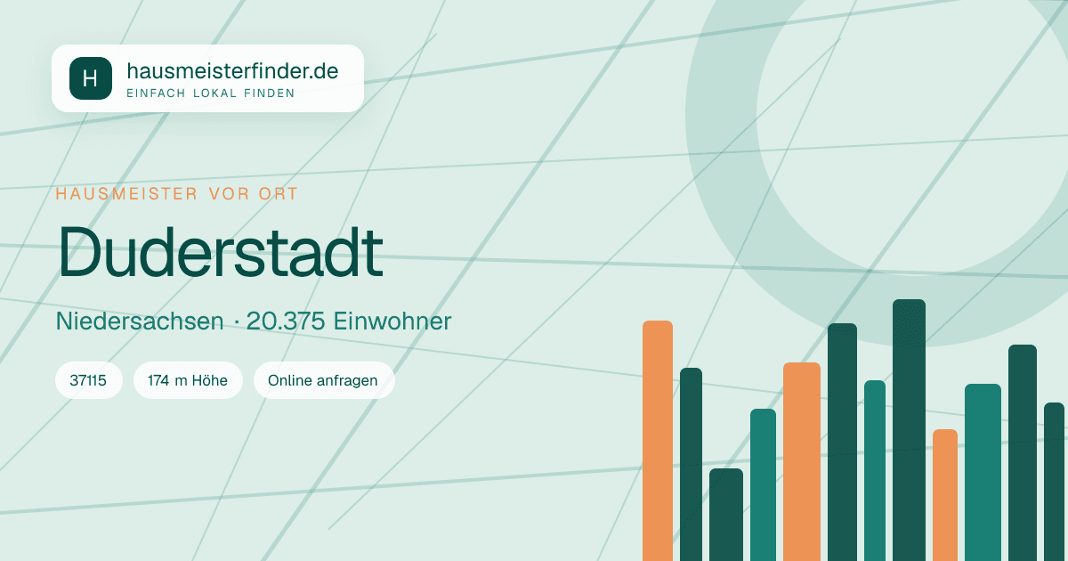 Stadtprofil für Hausmeisterservice in Duderstadt