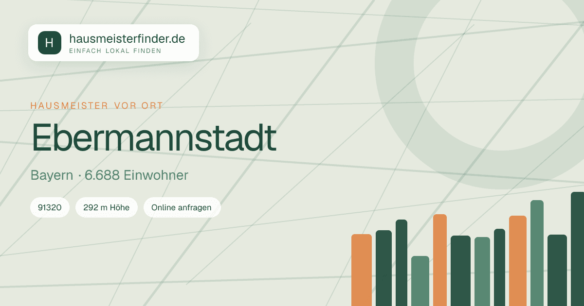 Stadtprofil für Hausmeisterservice in Ebermannstadt