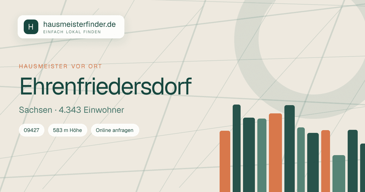 Stadtprofil für Hausmeisterservice in Ehrenfriedersdorf