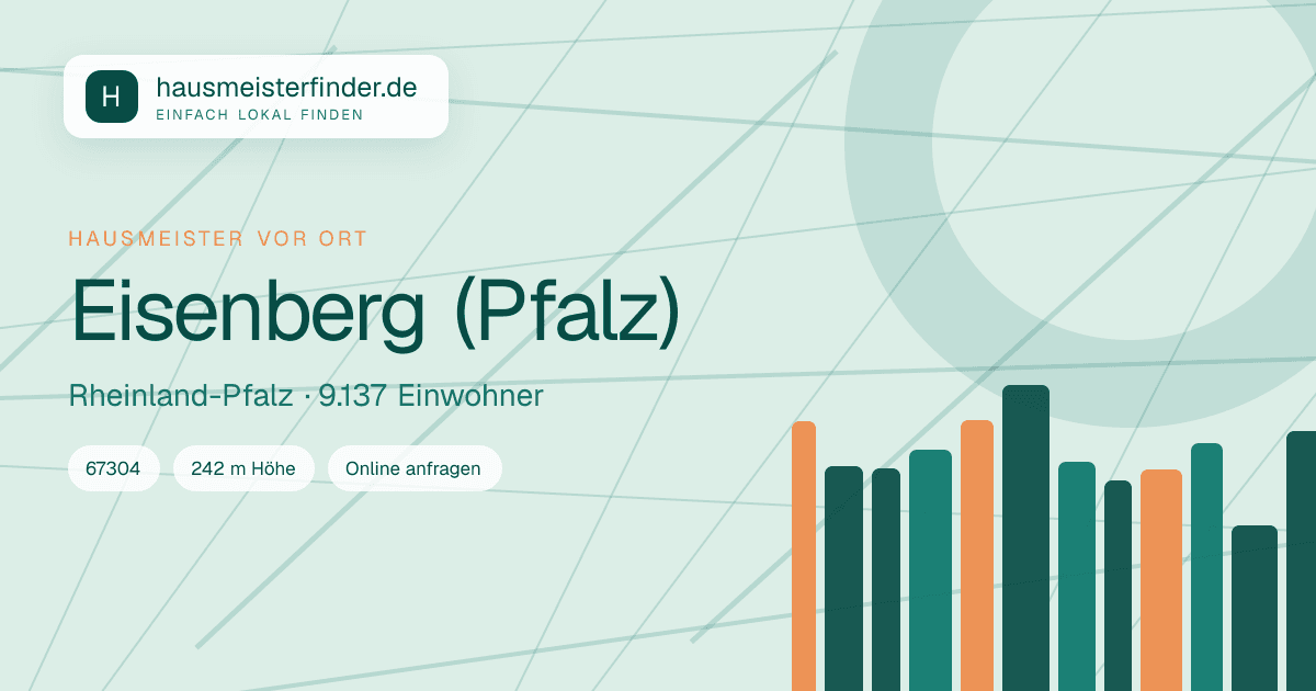 Stadtprofil für Hausmeisterservice in Eisenberg (Pfalz)