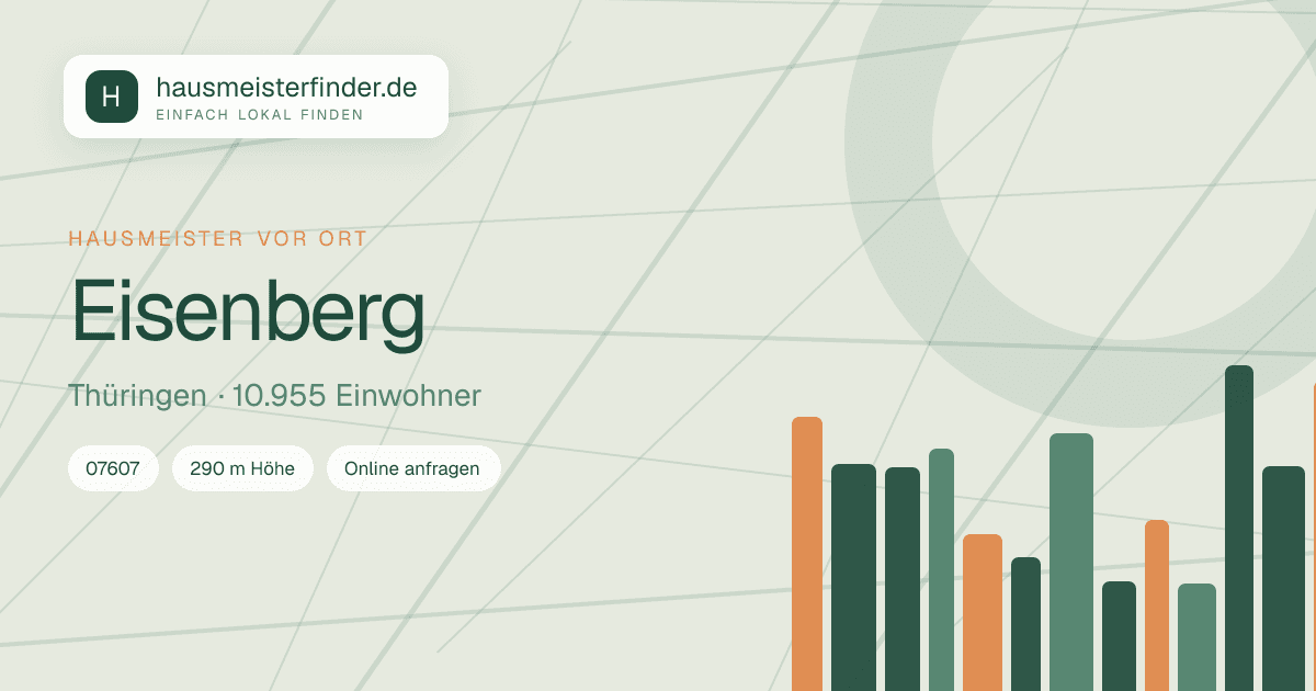 Stadtprofil für Hausmeisterservice in Eisenberg