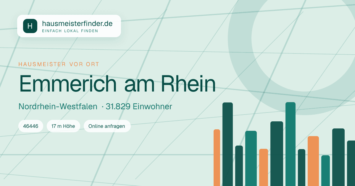 Stadtprofil für Hausmeisterservice in Emmerich am Rhein