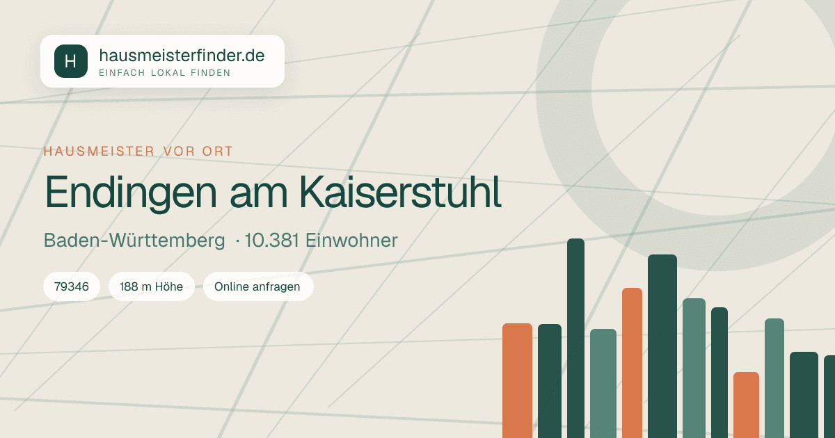 Stadtprofil für Hausmeisterservice in Endingen am Kaiserstuhl