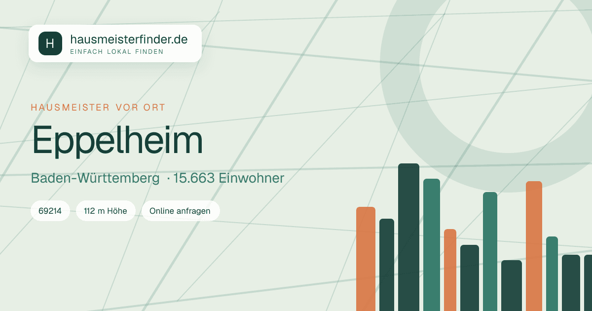 Stadtprofil für Hausmeisterservice in Eppelheim
