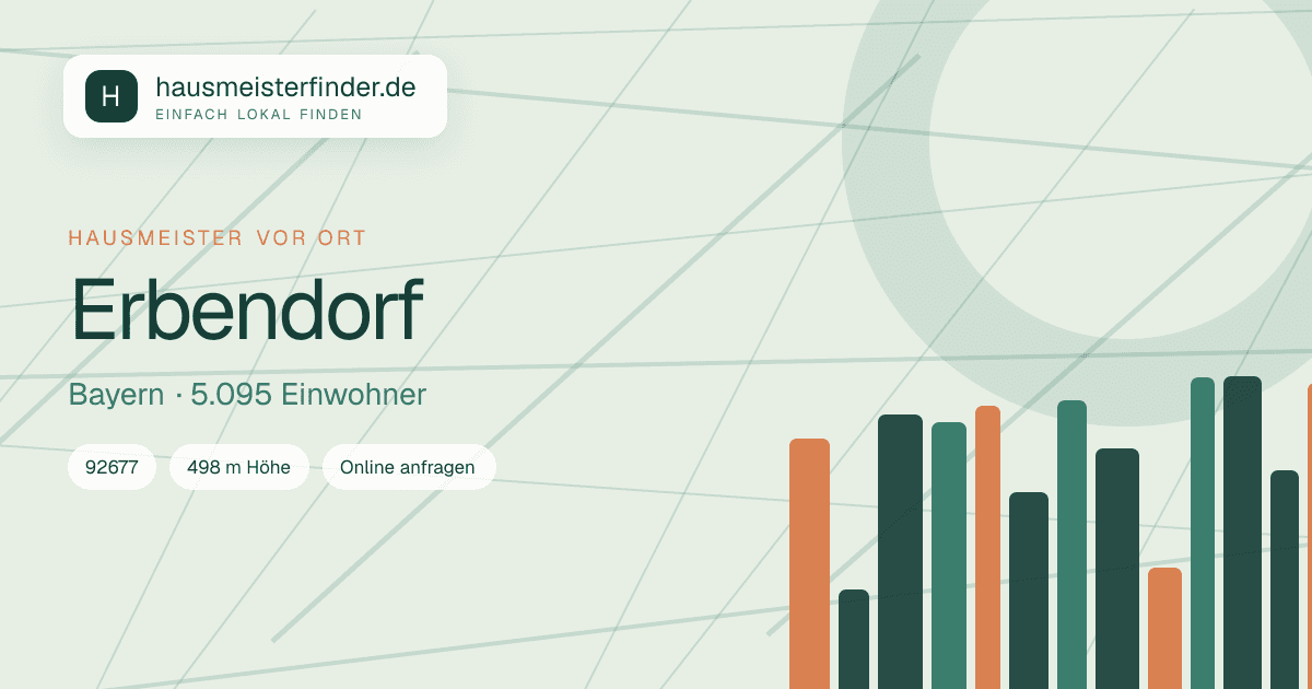 Stadtprofil für Hausmeisterservice in Erbendorf