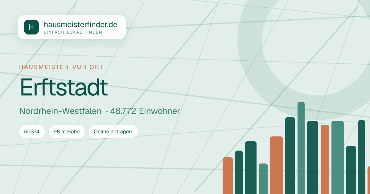 Stadtprofil für Hausmeisterservice in Erftstadt
