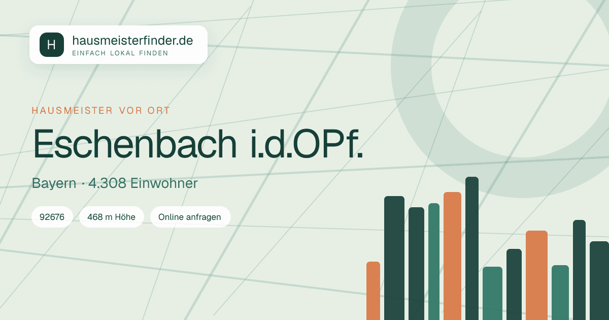 Stadtprofil für Hausmeisterservice in Eschenbach i.d.OPf.