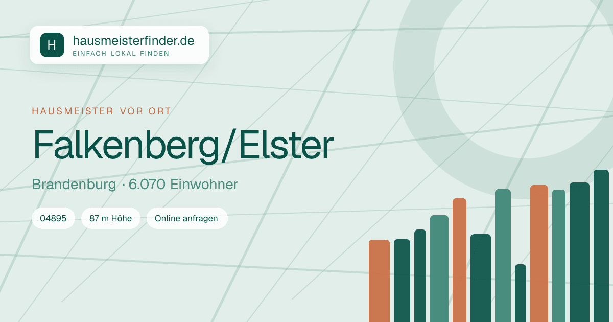Stadtprofil für Hausmeisterservice in Falkenberg/Elster