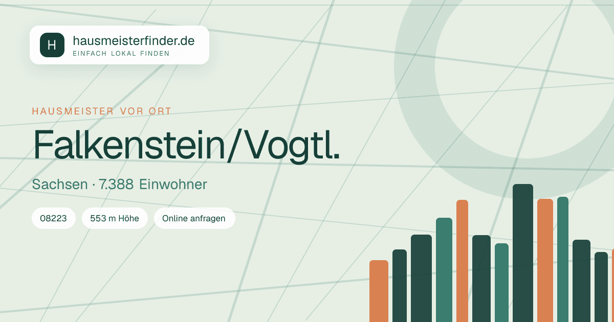 Stadtprofil für Hausmeisterservice in Falkenstein/Vogtl.