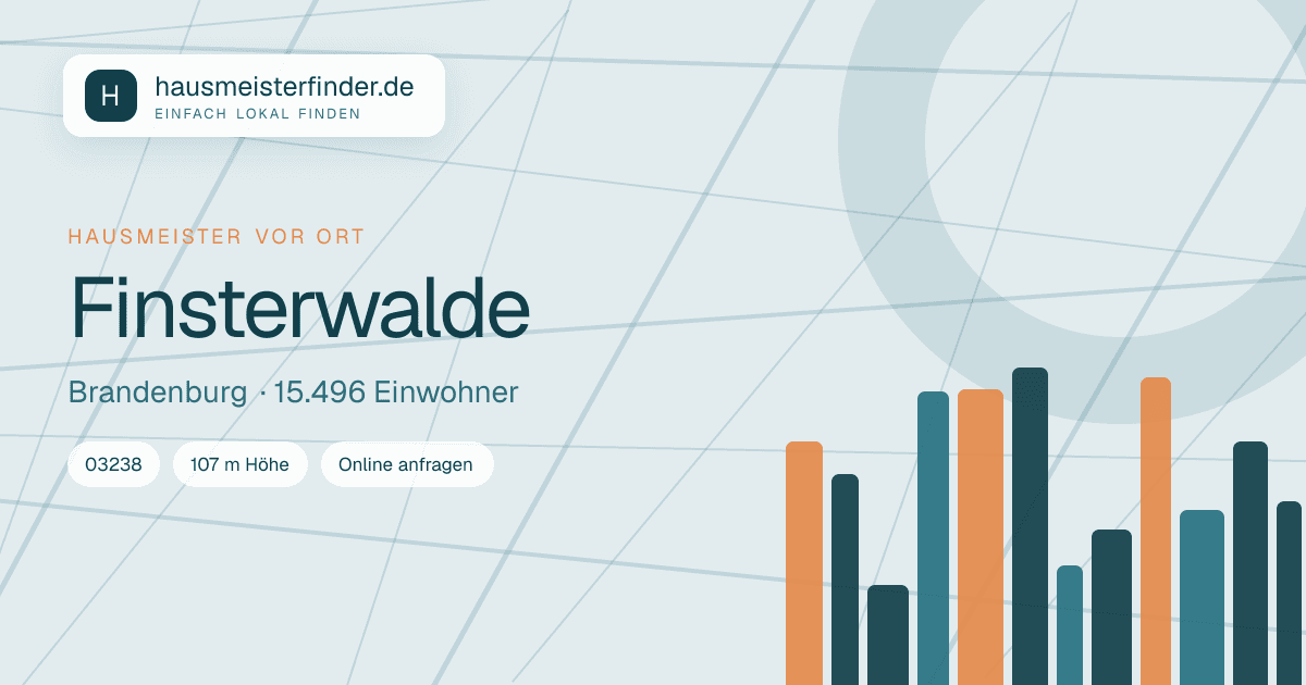 Stadtprofil für Hausmeisterservice in Finsterwalde