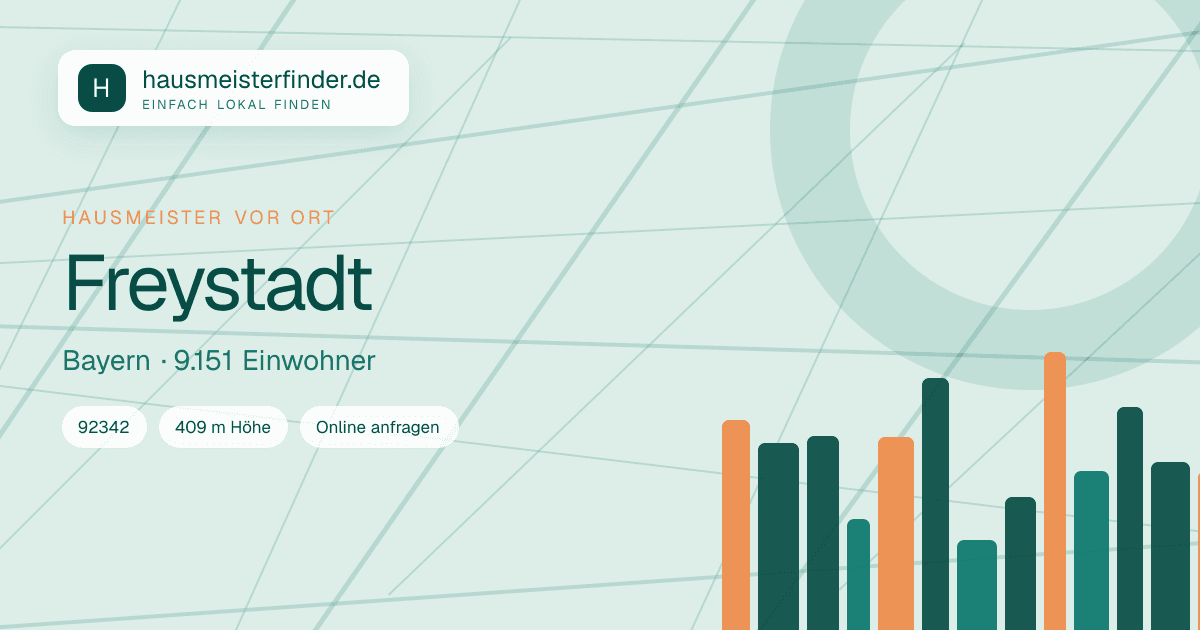 Stadtprofil für Hausmeisterservice in Freystadt