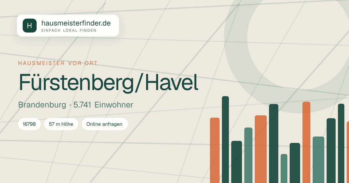 Stadtprofil für Hausmeisterservice in Fürstenberg/Havel