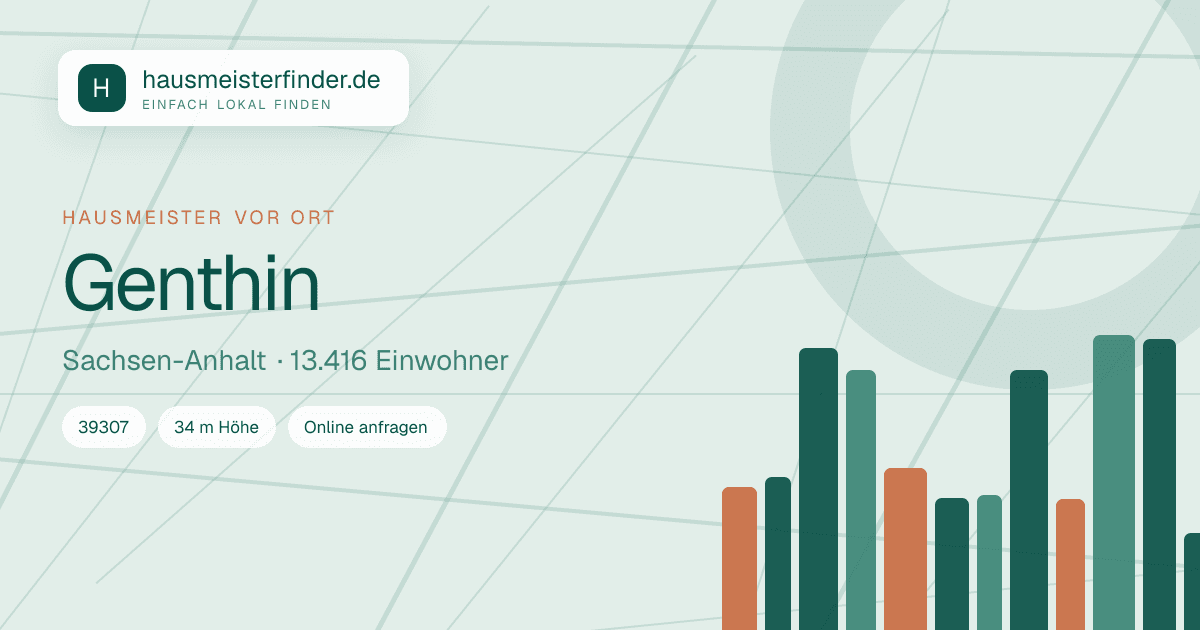 Stadtprofil für Hausmeisterservice in Genthin