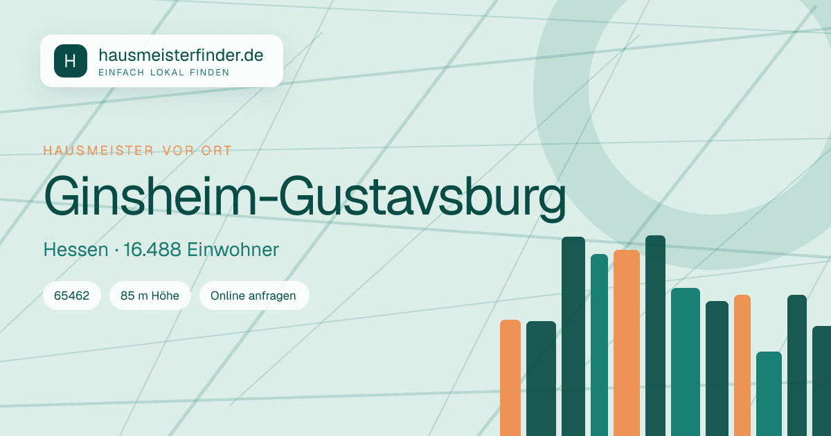 Stadtprofil für Hausmeisterservice in Ginsheim-Gustavsburg