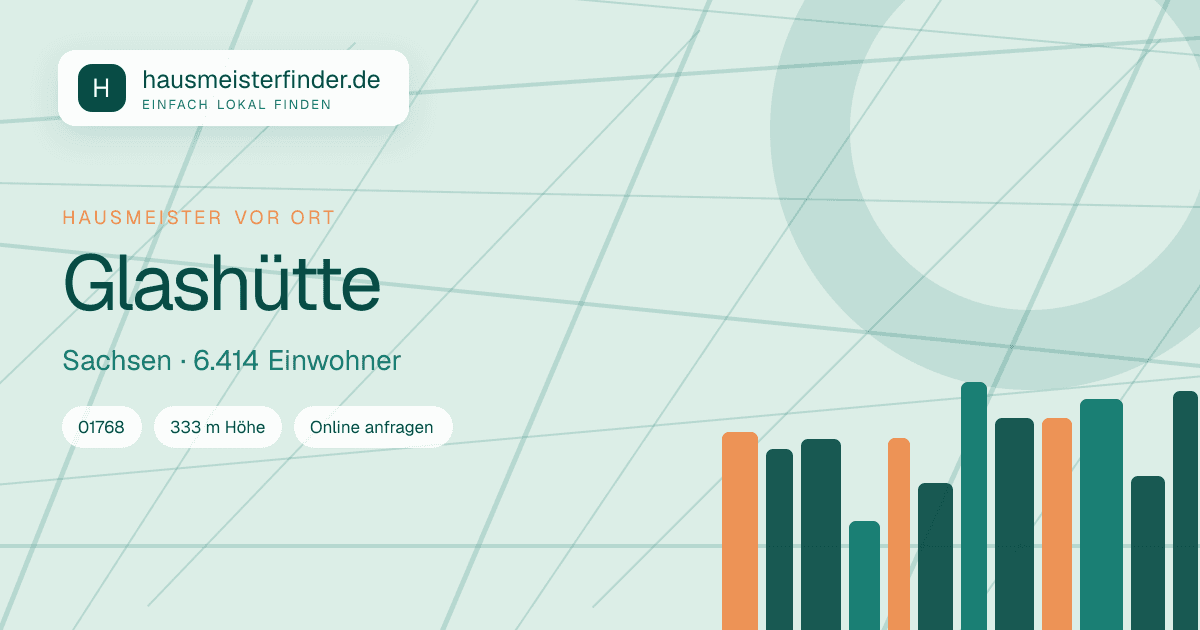 Stadtprofil für Hausmeisterservice in Glashütte