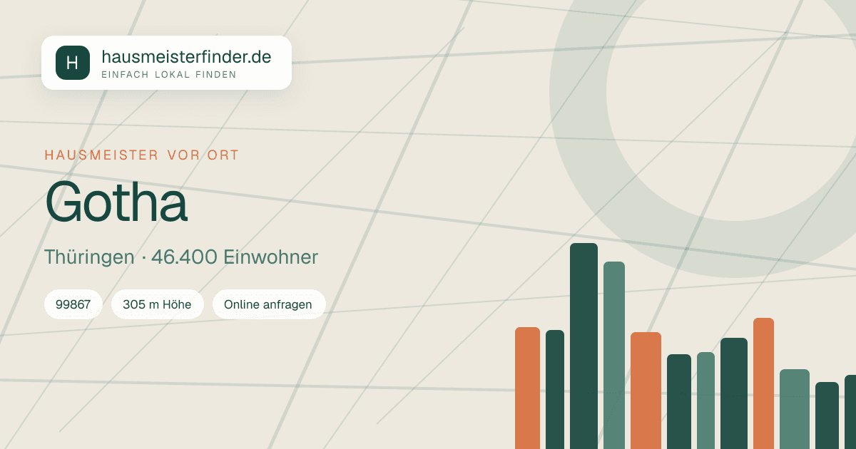 Stadtprofil für Hausmeisterservice in Gotha