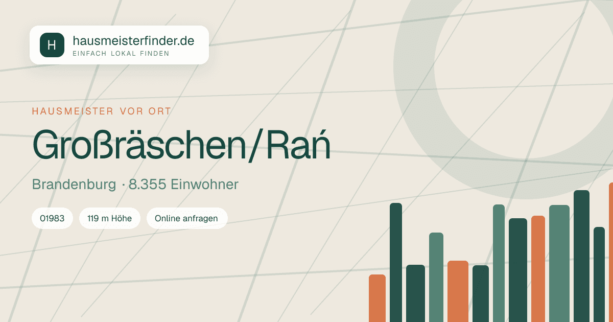 Stadtprofil für Hausmeisterservice in Großräschen/Rań