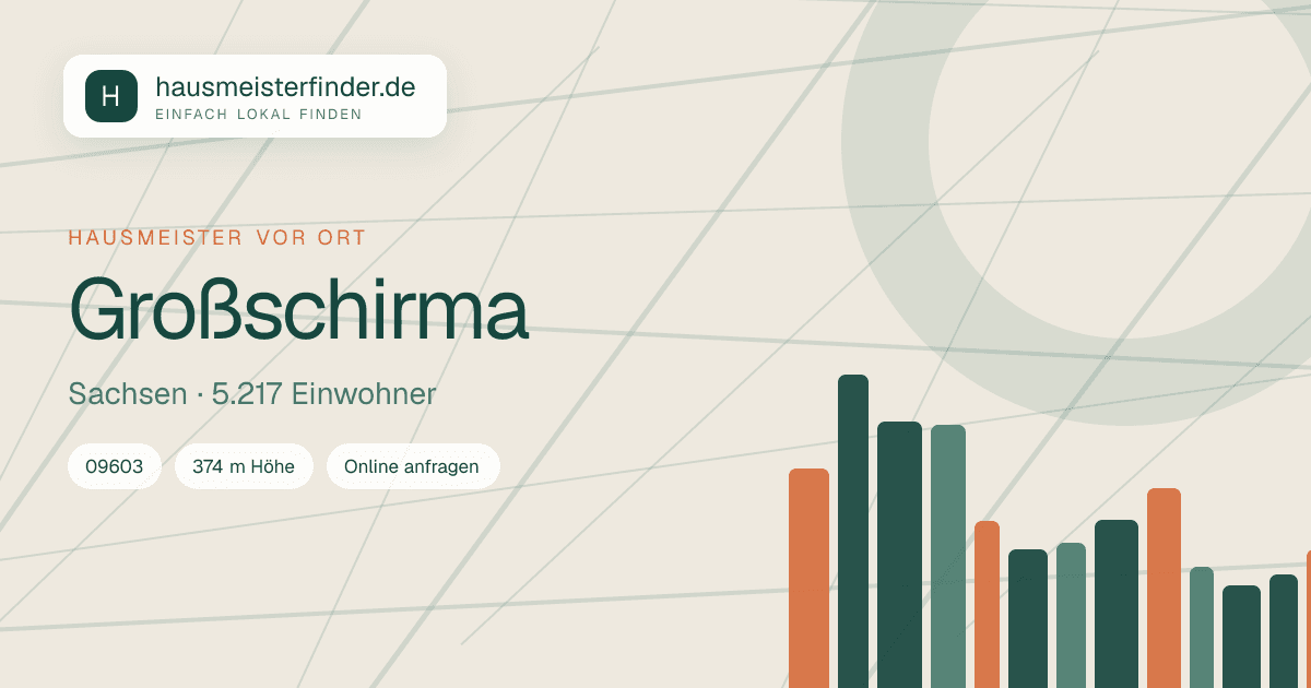 Stadtprofil für Hausmeisterservice in Großschirma